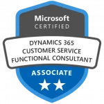 Dynamics365 customer service functional consultant associate